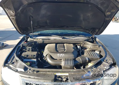 2012 Jeep Grand Cherokee Overland z USA, uszkodzony, nr VIN 1C4RJFCG1CC224624